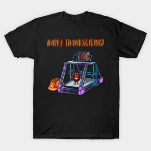 3D Printer #3 Thanksgiving Edition T-Shirt